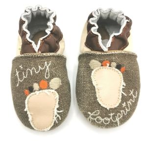 0-6 MONTHS Organic Robeez Shoes NWB